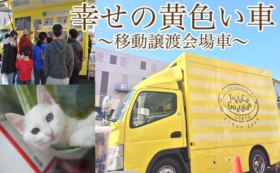 幸せの黄色い車〜移動譲渡会場車〜